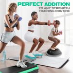 Yes4All Neoprene Coated Dumbbell Hand Weight Sets of 2 - Multiple Weight Options with 15 Colors, Hexagon Shape, Anti-roll, Anti-Slip - Image 6