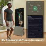 AEKE Fitness Mirror K1- Smart Home Gym System: AI-Powered All-in-One Fitness Machine for Full-Body Strength Training and Personalized Workouts - Image 3