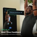 AEKE Fitness Mirror K1- Smart Home Gym System: AI-Powered All-in-One Fitness Machine for Full-Body Strength Training and Personalized Workouts - Image 4