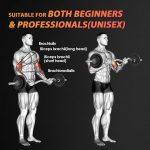 47" EZ Curl Bar Weight Lifting Bar, for Hip Thrusts/Squats/Lunges, 1-inch Weight Plates Curling Bar for Gym and Home, with 2 Star Collars - Image 7