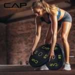 CAP Barbell 2-Inch Olympic Bumper Plate Weight Set | 100-370 lbs | Multiple Options - Image 5