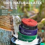 Polygon Pull Up Assist Resistance Exercise Bands, Heavy Duty Assistance Loop Mobility Band, for Body Stretching, Muscle Toning, Powerlifting, Resistance Training, Physical Therapy, Home Workouts - Image 4