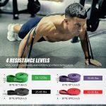 Polygon Pull Up Assist Resistance Exercise Bands, Heavy Duty Assistance Loop Mobility Band, for Body Stretching, Muscle Toning, Powerlifting, Resistance Training, Physical Therapy, Home Workouts - Image 5