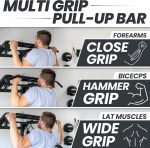 Synergee Power Rack with Cable Crossover Full-Body Home Gym with Sandwich J Cups, Safety Arms, Multigrip Pull-Up Bar, Dip Station, Landmine, LAT Bar, Straight Bar & 4 Pegs. 750 lb Capacity. - Image 8