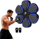 Music Boxing Machine Kids & Adult 2026 Bluetooth Music Punching Machine | Home Gym Equipment Beatpunch | Smart Wall Mount Workout Equipment Punch Boxing Machine | Free 2 Boxing Gloves, 9 Modes - Image 2