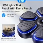 Music Boxing Machine Kids & Adult 2026 Bluetooth Music Punching Machine | Home Gym Equipment Beatpunch | Smart Wall Mount Workout Equipment Punch Boxing Machine | Free 2 Boxing Gloves, 9 Modes - Image 5