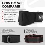 Weightlifting Belt for Men and Women - 6 Inch Auto-Lock Weight Lifting Back Support, Workout Back Support for Lifting, Fitness, Cross Training and Powerlifitng - Image 7