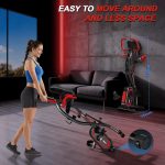 Exercise Bike, SLUNSE 5-in-1 Stationary Bike For Home Workout, Foldable Exercise Bike With 16 Levels Adjustable Magnetic Resistance,10DB Super-Silent Indoor Cycling Bike with 350lbs Weight Capacity - Image 9