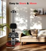 Rowing Machine, Magnetic Rowing Machines for Home Use with App Supported, 16/32 Levels Resistance Row Machine, 350 LB Weight Capacity, Upgrade to Double Slide Rail - Image 9