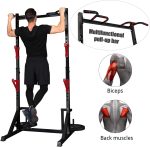 CANPA Multifunction Power Rack with Pull up Bar, Heavy Capacity and Adjustable Squat Stand Rack for Home Gym Equipment, Power Rack Cage - Image 3