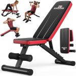 NICEPEOPLE Foldable Basic Weight Bench for Home Gym, Workout Bench with 8 Backrests, 660LBS Weight Capacity Adjustable Bench - Image 2