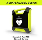 AED Trainer, XFT Professional AED Training Kit CPR Training Equipment Training Device Automatic External Defibrillator Simulator, for First Aid Trainee Beginner(XFT-120G) - Image 7