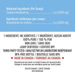 Creatine Monohydrate Powder 150 Grams - Made in Canada - Increases Muscle, Strength, Performance - Pure Unflavoured Micronized Supplement for Men and Women - Third-Party Tested - Nutritionn - Image 4