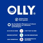 OLLY Men's Multi Gummy Supplement with no artificial flavours and colours Blackberry Blitz multivitamin to help support men's health 45 day supply 90 gummies - Image 6