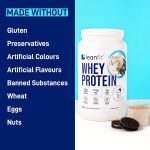 LEANFIT WHEY PROTEIN Cookies & Cream – 100% Whey Protein Powder, 25g Protein Per Serving – Grass-Fed, Gluten-Free, BCAAs, Amino Acid - 26 Servings, 851g Tub - Image 5