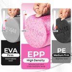 Yes4All High-Density EPP Round Back Roller Foam, Foam Roller for Yoga, Pilates & Stretching - 12, 18, 24, 36 inch - Image 3