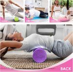 Yes4All High-Density EPP Round Back Roller Foam, Foam Roller for Yoga, Pilates & Stretching - 12, 18, 24, 36 inch - Image 6
