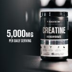 Jacked Factory Creatine Monohydrate Powder 425g - Canadian-Owned Informed Choice Certified Supplement for Increased Muscle Mass*, Improved Strength, Power, & Performance - Image 3