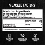 Jacked Factory Creatine Monohydrate Powder 425g - Canadian-Owned Informed Choice Certified Supplement for Increased Muscle Mass*, Improved Strength, Power, & Performance - Image 7