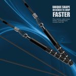 Jump Rope, Wastou Speed Jumping Rope for Training Fitness Exercise, Adjustable Adults Workout Skipping Rope for Men, Women, Kids, Girls - Image 5