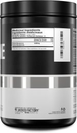 Jacked Factory Creatine Monohydrate Powder 425g - Canadian-Owned Informed Choice Certified Supplement for Increased Muscle Mass*, Improved Strength, Power, & Performance - Image 8