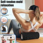 13 Inch EVA Foam Roller for Back, Legs - Medium Density Deep Tissue Massager for Muscle Recovery and Myofascial Trigger Point Release,Relieves Tight & Sore Muscles, Improves Mobility (Black) - Image 4