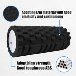 13 Inch EVA Foam Roller for Back, Legs - Medium Density Deep Tissue Massager for Muscle Recovery and Myofascial Trigger Point Release,Relieves Tight & Sore Muscles, Improves Mobility (Black) - Image 5