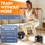 Home Gym Equipment – 33-45LBS All-in-One Portable Workout Machine for Full-Body Strength Training, Compact Home Fitness System - Image 5
