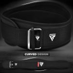 RDX Weight Lifting Belt,6.5” Curved Padded Back Lumbar Support, Functional Fitness Strength Training, Core Exercise Workout Bodybuilding Powerlifting Deadlifts Squats, Home Gym Equipment - Image 6
