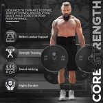 RDX Weight Lifting Belt,6.5” Curved Padded Back Lumbar Support, Functional Fitness Strength Training, Core Exercise Workout Bodybuilding Powerlifting Deadlifts Squats, Home Gym Equipment - Image 7