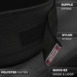 RDX Weight Lifting Belt,6.5” Curved Padded Back Lumbar Support, Functional Fitness Strength Training, Core Exercise Workout Bodybuilding Powerlifting Deadlifts Squats, Home Gym Equipment - Image 8