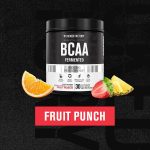 BCAA Powder (Fermented) - 6g Branched Chain Amino Acids Supplement for Enhanced Recovery, Reduced Fatigue, Increased Strength, and Muscle Growth - 30 Servings, Fruit Punch - Image 3