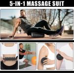Foam Roller,IIQ Foam Rollers for Back and Legs 6 in 1 Foam Roller Massage Set Includes Muscle Roller Stick, Stretching Strap, Plantar Fasciitis Balls, All in Carry Bag - Image 7
