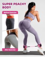 Resistance Bands Set – Resistance Band and Adjustable Ankle Exercise Bands with Cuffs Great Equipment for Training, Working Out, Yoga,Home Gym with Training Guidance & Carry Bag - Image 4