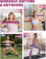 Resistance Bands Set – Resistance Band and Adjustable Ankle Exercise Bands with Cuffs Great Equipment for Training, Working Out, Yoga,Home Gym with Training Guidance & Carry Bag - Image 5