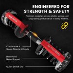 MotionGrey 5-52.5LB Adjustable Dumbbell Set (Single/Pair)| All-in-One Space-Saving Dumbbells with 15 Settings|Compact Weights for Home Gym Workout Fitness Equipment | Includes Jump Ropes & Hand Grips - Image 5