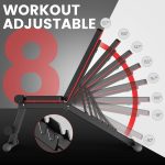 PASYOU Adjustable Weight Bench Full Body Workout Multi-Purpose Foldable Exercise Workout Bench for Home Gym Incline Decline - Image 3