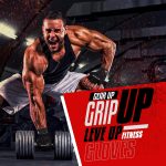 QTF Workout Exercise Gloves for Men & Women,Gym Workout Long Wrist Strap Fingerless Gym Gloves Full Palm Protection for Weightlifting, Training, Fitness - Image 3