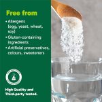 Organika Canadian-Made Protein Hydrator- Raspberry Flavour- Clear Whey Protein Isolate with Collagen, Electrolytes, and Probiotics. Easy to Digest, 20g Protein Per Serving- 650g - Image 4