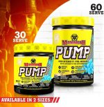 MAMMOTH PUMP – Pre Workout Powder, Superior Muscle Pumps, Increase Strength & Endurance, Explosive Power & Energy Supplement, Heightened Focus, Quick Recovery, Reduced Soreness (30 Serves, Blue Raspberry) - Image 4