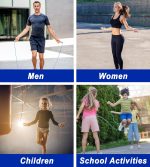 Jump Rope Kids, EGOSKY Adjustable Wooden Handle Skipping Rope for Adult Men Boys Girls Fitness Exercise Outdoor Activity - Image 8