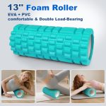 Syourself Foam Roller Set with Massage Ball, 13'' Foam Roller for Back and Legs, Medium Density EVA Massage Roller Trigger Point Muscle Deep Tissue Massager for Muscle Recovery, Yoga Pilates - Image 3