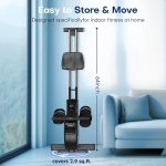 Rowing Machine, Magnetic Rowing Machines for Home Use - 16 Adjustable Resistance Levels, Dual Smooth-Glide Slide Rails, Supports Up to 350 LBS, App Compatible, Easy to Assemble - Image 6