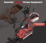 DMASUN Exercise Bike, Silent Magnetic Resistance Stationary Bike for Home with App Compatible, 330 LBS Capacity, Indoor Bike with Comfortable Seat Cushion, Digital Display - Image 4