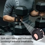 Workout Gloves for Men and Women Breathable Weight Lifting Glove, Exercise Gloves for Weight Lifting, Cycling, Gym, Training, Lightweight and Snug fit (M) - Image 4