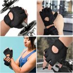 Workout Gloves for Men and Women Breathable Weight Lifting Glove, Exercise Gloves for Weight Lifting, Cycling, Gym, Training, Lightweight and Snug fit (M) - Image 6