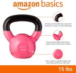 Amazon Basics Vinyl Kettlebell - Image 3