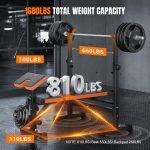YOLEO 6 in 1 Weight Bench Set for Home Gym, Fast Folding & Adjustable Bench Press, Workout Bench with Rack/Leg Extension/Preacher Curl/Sit up - Image 3