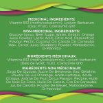 OLLY Daily Energy Gummy Supplement 100% caffeine-free energy vitamins Tropical Passion blend of vitamin B12, CoQ10 & Goji Berry 30 day supply 60 gummies - Image 6