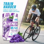 QUENCH EAA Aminos + Electrolytes - Complete Blend of 9 EAAs - 10g Total Amino Acids - Vitamins, Antioxidants, Electrolytes - ZERO Sugar, Carbs, Calories (Grape Blast) - Image 5